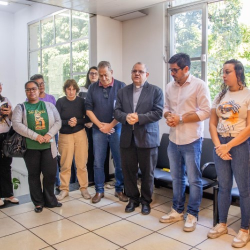 Imagem de Sant’Ana visita a Prefeitura de Barra do Piraí e marca início das celebrações da padroeira